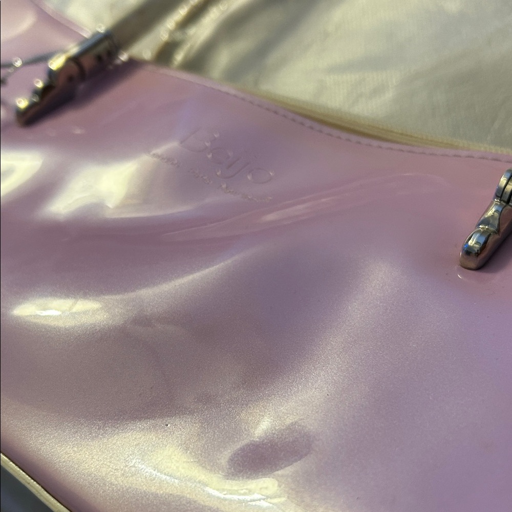 Pinkish/Lavender and Cream Women's Bag - Picture 2 of 8